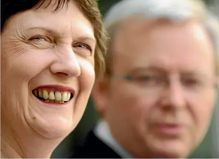  ??  ?? As Kevin Rudd’s bid for the position of UN Secretary-General fades into the background, will Australia now back former prime minister Helen Clark.