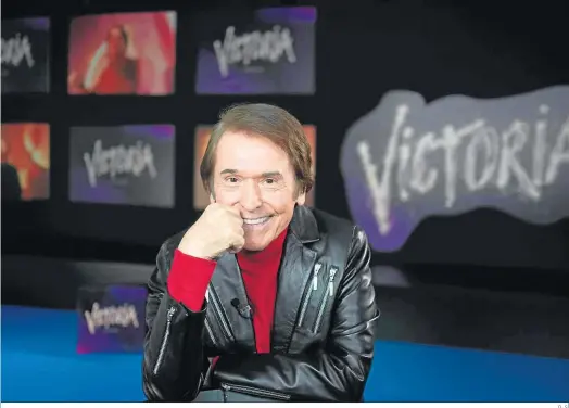  ?? D. S. ?? Raphael en una imagen promociona­l de su disco ‘Victoria’.