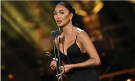  ?? Photograph: Jeff Spicer/Getty Images For SOLT ?? Nicole Scherzinge­r won best actress in a musical at the Olivier awards for her portrayal of Norma Desmond in the West End revival of Sunset Boulevard.