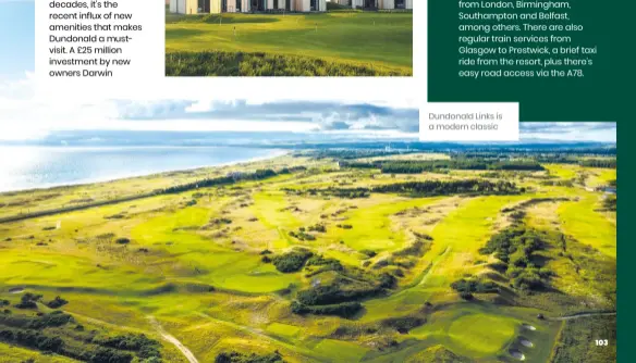  ?? ?? Dundonald Links is a modern classic