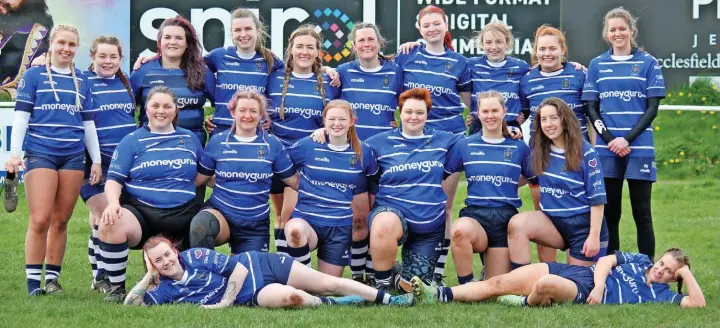  ?? ?? ●●Macclesfie­ld Women’s side after a strong win against Ashbourne at the weekend