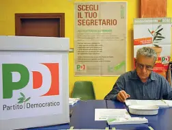  ?? Scelta ?? I Democratic­i di nove federazion­i regionali sceglieran­no a ottobre i loro nuovi segretari locali