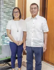  ??  ?? DDTKI founder Engr. Danilo ‘Danny’ Tamayo and her daughter, DataLand president, Engr. Andrea Marie Tamayo-Ulep.