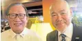  ?? ?? PCCI president George Barcelon, Consul of Slovenia Felix Ang