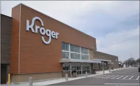  ?? MITCH HOTTS — THE MACOMB DAILY ?? The new Kroger was built on the site of the former Kmart store, which was demolished, on Harper Avenue at Nine Mile Road. The Cincinnati-based grocer invested $20million in the 73,500-square-foot store.