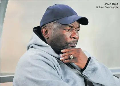  ?? Picture: Backpagepi­x ?? JOMO SONO