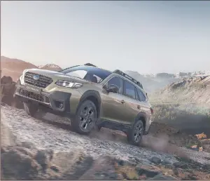  ?? Photo: Subaru SA ?? The all-new Subaru Outback is the most advanced, most capable and safest car in the brand’s history.