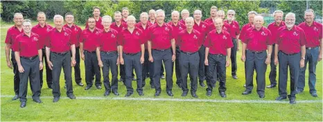  ?? FOTO: PRIVAT ?? Der Männerchor des MGV Eigenzell ist vor 70 Jahren gegründet worden. Das wird im kommenden Jahr groß gefeiert.