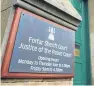  ??  ?? The teenager was scheduled to appear at Forfar Sheriff Court.