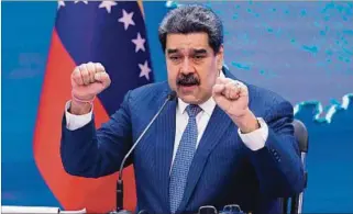  ??  ?? MADURO.
Su régimen consideró un “panfleto biliar” el informe de la ONU sobre derechos humanos.