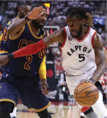  ?? STEVE RUSSELL/TORONTO STAR FILE PHOTO ?? DeMarre Carroll hopes his knee issues are behind him so he can play for more than last year’s 26 games.