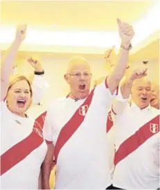 ??  ?? ► Kuczynski envía un saludo a la selección peruana previo al duelo ante Nueva Zelandia.