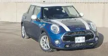  ?? BRIAN HARPER/ DRIVING ?? Mini’s Cooper S 5 Door rides better than Fiesta.