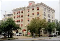  ?? Arkansas Democrat-Gazette/STEPHEN B. THORNTON ?? The Legacy Hotel at 625 W. Capitol Ave. in Little Rock has been sold to a group of investors who plan to operate it under its original name, the Hotel Freiderica.