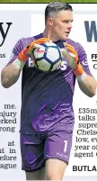  ??  ?? BUTLAND: Could cost £30 million