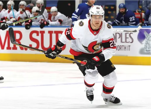  ?? CLAUS ANDERSEN/GETTY IMAGES ?? For taking on Nikita Zaitsev’s contract, the Hawks received the Senators’ second-round pick in 2023 and their fourth-round pick in 2026.