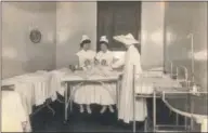  ?? PHOTO PROVIDED ?? St. Mary’s and Samaritan hospitals were both built at their current locations in 1914. Six years ago, after competing for more than a century, they were part of a move that created St. Peter’s Health Partners.