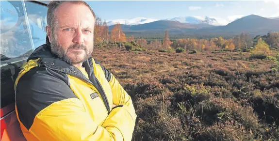  ?? Picture: Sandy McCook. ?? Al Gilmour said the independen­t Scottish Mountain Rescue Teams think the welfare of their volunteers is not being given due regard.