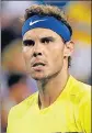  ??  ?? The last time Nadal held the top spot was in 2014. USA TODAY