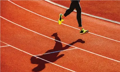  ?? ?? Athletes were praised by UK Athletics’ interim chief executive, Mark Munro, for coming forward. Photograph: gruizza/Getty Images