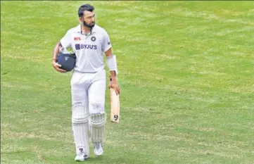  ?? GETTY IMAGES ?? Cheteshwar Pujara says getting hit on the body by Aussie pacemen was expected but “my wicket was very important”. will be one of the best.