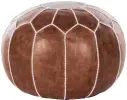  ??  ?? Sitzsack „Pouf Duravel“aus Leder ab € 179,99 bei www.home24.at