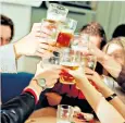  ??  ?? Choices: students are choosing ‘unis’ for cheap drinks, not for better courses