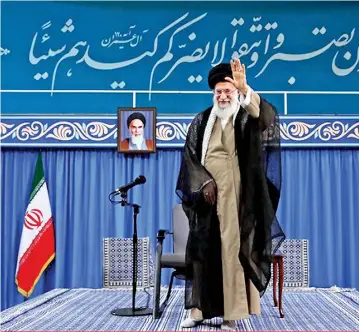  ??  ?? Ayatollah Ali Khamenei- Supreme Leader