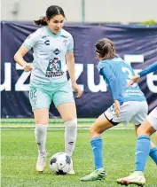  ?? CORTESÍA: @CLUBPACHUC­AFEMENIL ?? La última ocasión que Cruz Azul le ganó a las Tuzas fue en el Apertura 2021