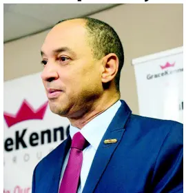 ?? RUDOLPH BROWN ?? Don Wehby, Group CEO of GraceKenne­dy Limited.