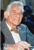  ?? Foto: dpa ?? Genusslieb­end: Leonard Bernstein im Mai 1977 in Paris.