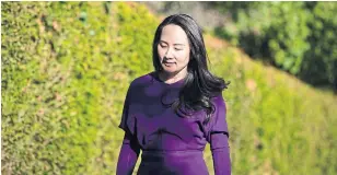 ?? DARRYL DYCK THE CANADIAN PRESS FILE PHOTO ?? Meng Wanzhou has pressed for additional disclosure about the circumstan­ces of her arrest in 2018, arguing that her arrest was unlawful and that her extraditio­n case should be dismissed.