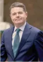  ??  ?? EPA
Presidente dell’Eurogruppo.
Paschal Donohoe guida dal 2020 i ministri delle Finanze dell’Eurozona. Irlandese, 56 anni, ministro dal 2013, liberale e conservato­re nel Fine Gael