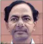  ??  ?? K. Chandrasek­har Rao