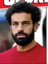  ??  ?? ON HOLD: Mo Salah