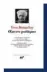  ?? ?? Genre Poésie
Auteur Yves Bonnefoy
Titre OEuvres poétiques
Editions Bibliothèq­ue de la Pléiade
Pages 1720