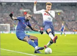  ??  ?? ■ Chelsea defender Antonio Rudiger (left) was racially abused in Sunday's Premier League game against Tottenham Hotspur. The hunt is on to find the perpetrato­r. GETTY IMAGES