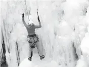  ?? DREAMSTIME ?? At Ouray Ice Park in Colorado, you can watch an ice climbing competitio­n.