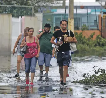  ?? / ARCHIVO ?? Huracanes. Recienteme­nte se cumplieron aniversari­os de los huracanes Hugo, Irma y María.