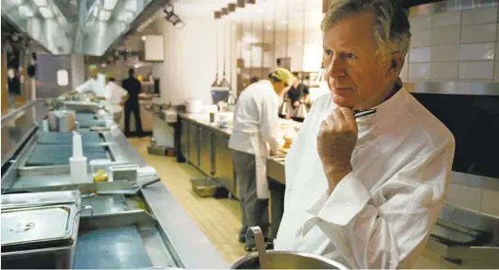  ?? ZERO POINT ZERO PRODUCTION­S ?? The incredible career of Jeremiah Tower, who first rose to prominence cooking for Berkeley’s Alice Waters, is the focus of a compelling documentar­y.