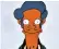  ??  ?? Apu, the Indian shopkeeper, has been a character in The Simpsons for 28 years and is voiced by Hank Azaria