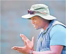  ?? ?? AFTER over a decade at the helm of Proteas Women, coach Hilton Moreeng may have just done his time. | www.photosport.nz