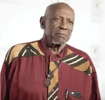  ?? RICHARD SHOTWELL/INVISION/AP ?? Louis Gossett Jr., the first Black man to win a supporting actor Oscar and an Emmy winner for his role in the seminal TV miniseries “Roots,” has died. He was 87.