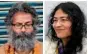  ??  ?? Desmond Coutinho and Irom Sharmila