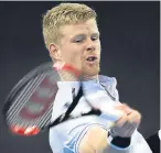  ??  ?? Semi-final place for Kyle Edmund.