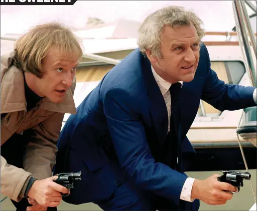 ?? ?? LEGENDARY DOUBLE ACT: Dennis Waterman as George Carter and John Thaw as Jack Regan in The Sweeney