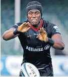 ??  ?? Prepared: The Lions could benefit from Maro Itoje’s club schedule next season