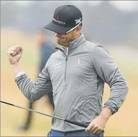  ?? FOTO: GETTY ?? Zach Johnson ya sabe lo que es ganar el British. Fue en 2015, en St. Andrews