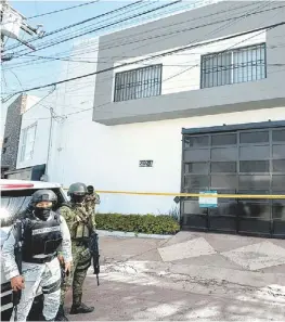  ?? ESPECIAL ?? Operativos en San Pedro Garza García y Santiago.