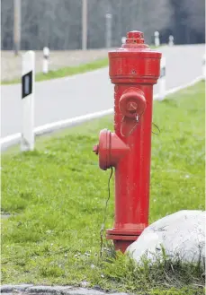  ?? FOTO: SEBASTIAN KORINTH ?? Ob es gelingt, elf Hydranten in Wald und den Ortsteilen der Gemeinde zu ertüchtige­n, ist noch unsicher. „Die Berechnung ist schwierig“, sagt Bautechnik­er Jürgen Högel.